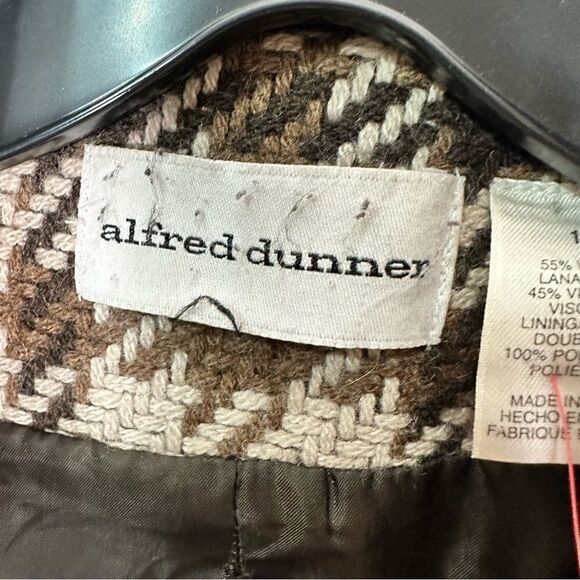 Alfred Dunner size 18 brown jacket - Picture 5 of 6